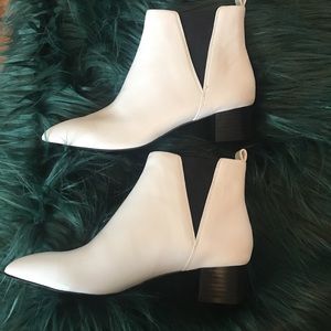 White booties